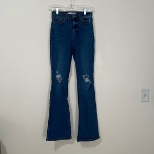 ☀️Sale☀️ Kancan distressed denim jeans size 5/ 26